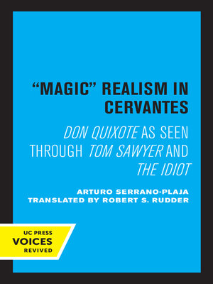 cover image of Magic Realism in Cervantes